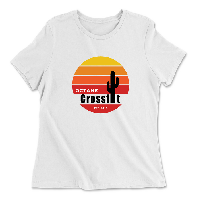 Octane CrossFit Cactus Womens - Relaxed Jersey T-Shirt