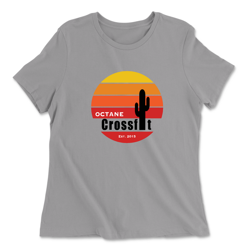 Octane CrossFit Cactus Womens - Relaxed Jersey T-Shirt