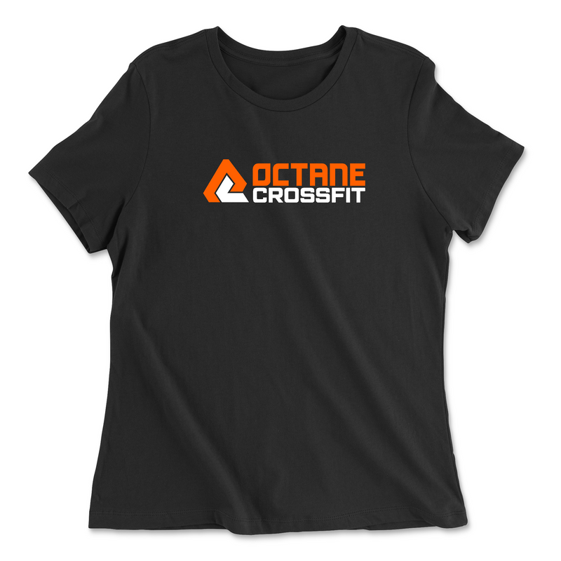 Octane CrossFit Standard (White) Womens - Relaxed Jersey T-Shirt