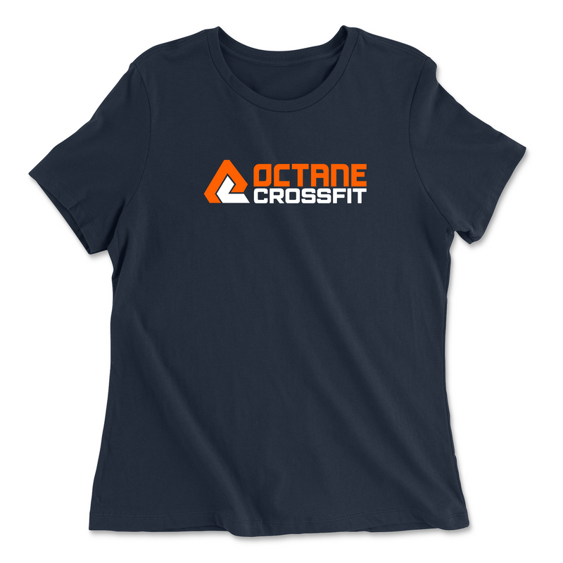 Octane CrossFit Standard (White) Womens - Relaxed Jersey T-Shirt