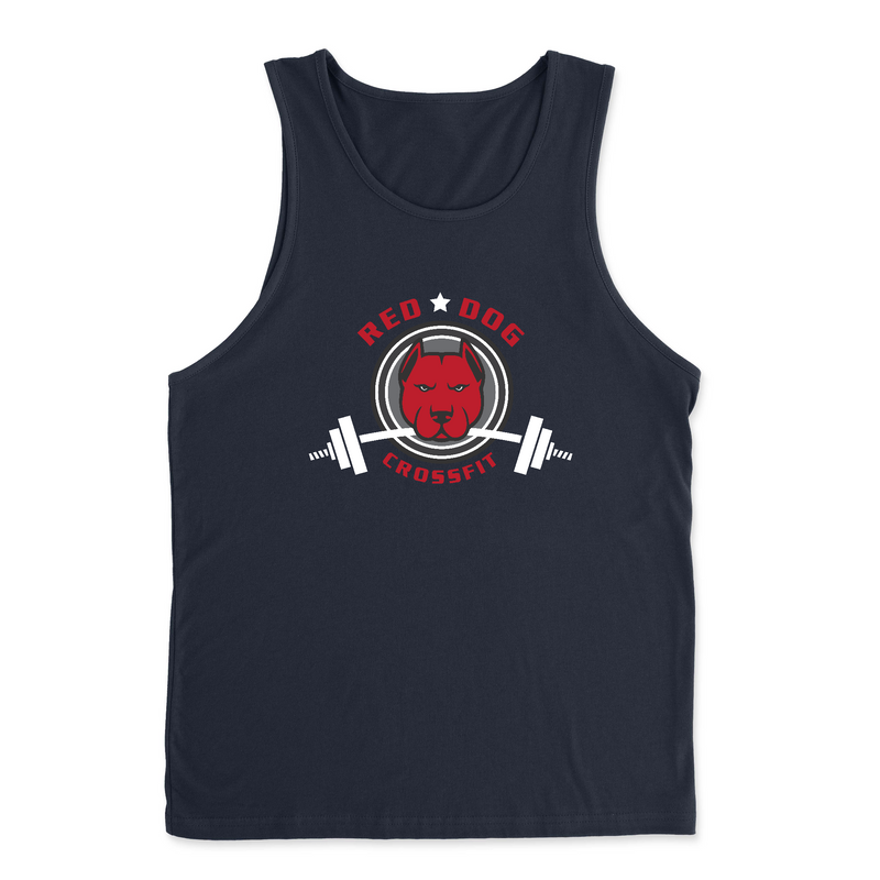 Red Dog CrossFit Standard (Red) Mens - Tank Top