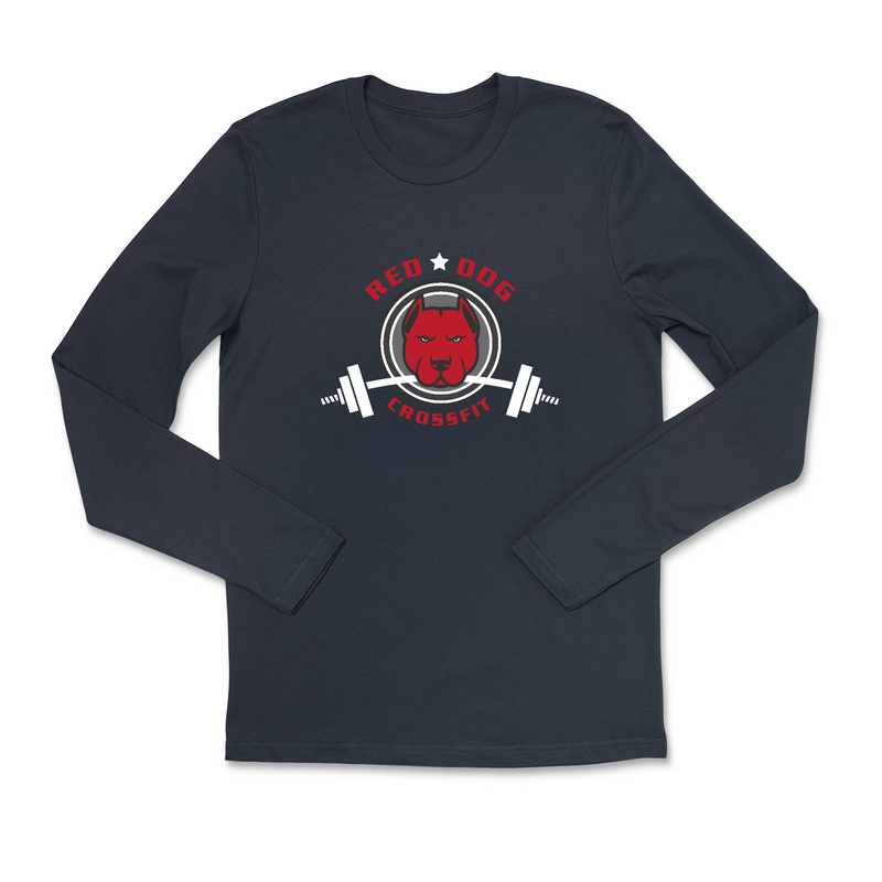 Red Dog CrossFit Standard (Red) Mens - Long Sleeve