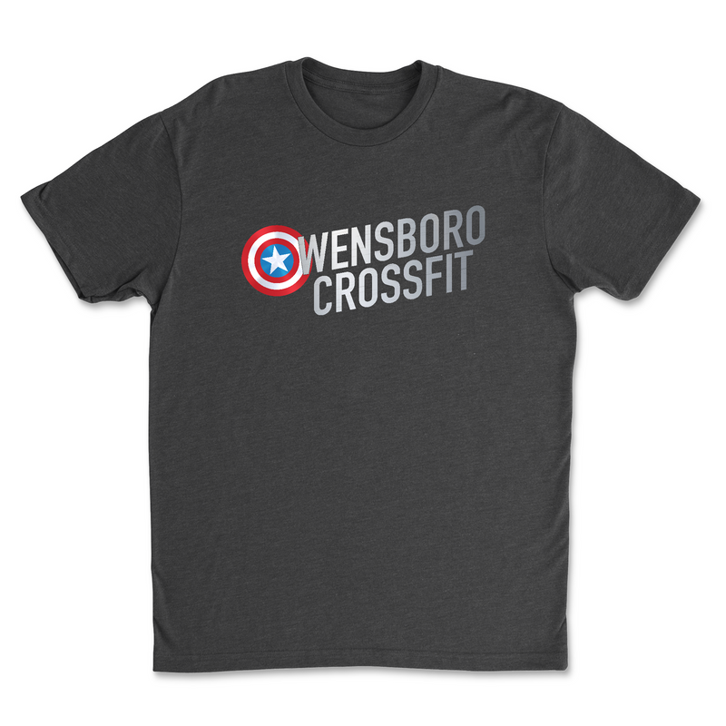 Owensboro CrossFit Captain America Mens - T-Shirt