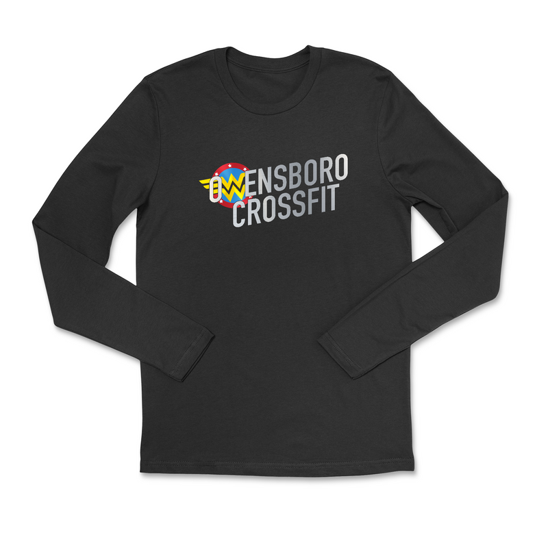 Owensboro CrossFit Wonder Woman Mens - Long Sleeve