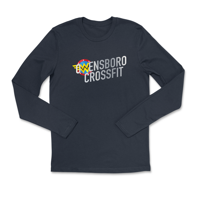Owensboro CrossFit Wonder Woman Mens - Long Sleeve