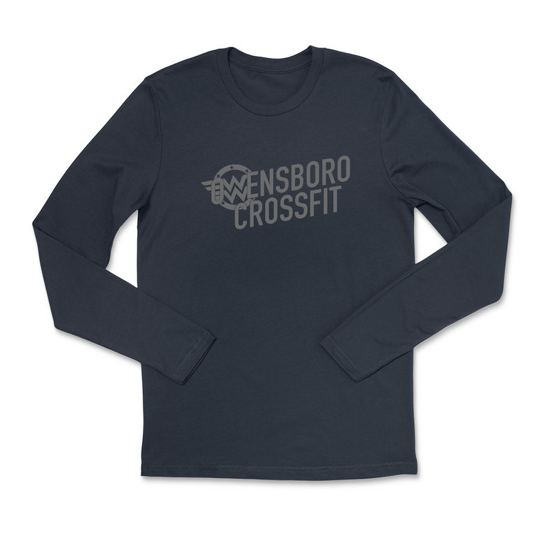 Owensboro CrossFit Wonder Gray Mens - Long Sleeve