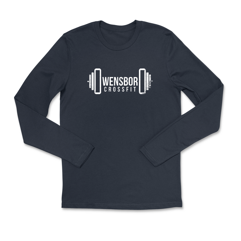 Owensboro CrossFit Standard (White) Mens - Long Sleeve