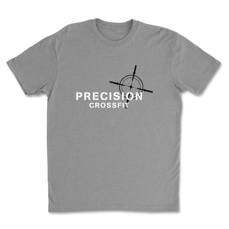 Precision CrossFit White Mens - T-Shirt