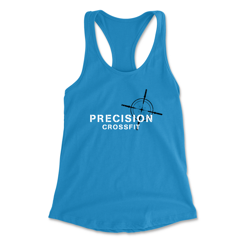 Precision CrossFit White Womens - Tank Top