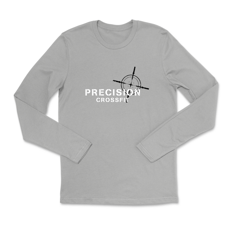 Precision CrossFit White Mens - Long Sleeve