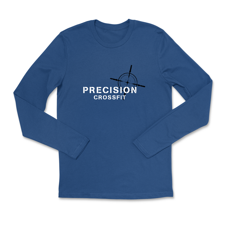 Precision CrossFit White Mens - Long Sleeve