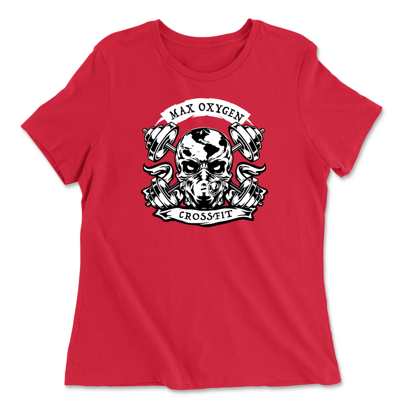 Max Oxygen CrossFit Stronger People Womens - Relaxed Jersey T-Shirt