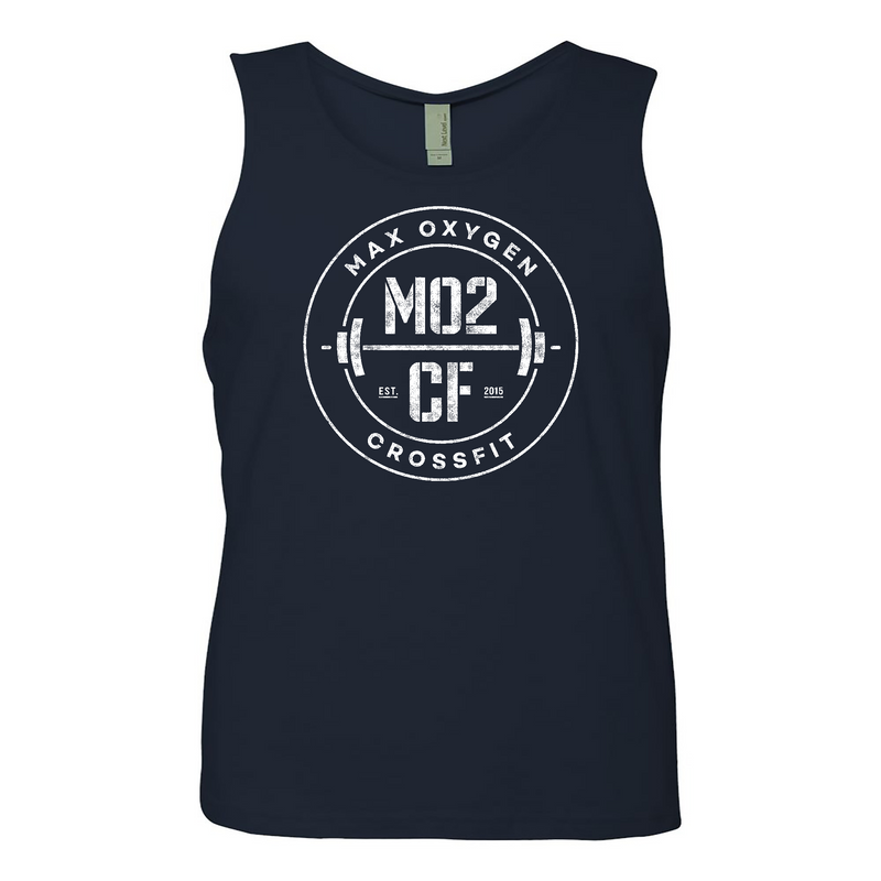 Max Oxygen CrossFit MO2CF White Mens - Tank Top