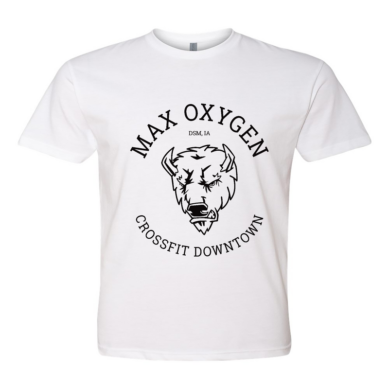 Max Oxygen CrossFit Buffalo Black Mens - T-Shirt