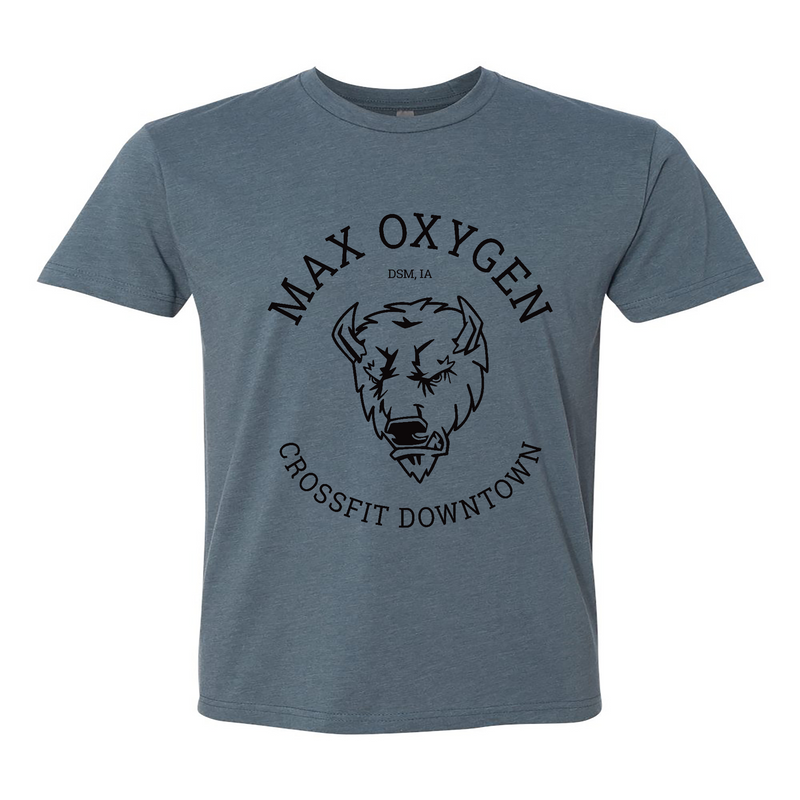 Max Oxygen CrossFit Buffalo Black Mens - T-Shirt