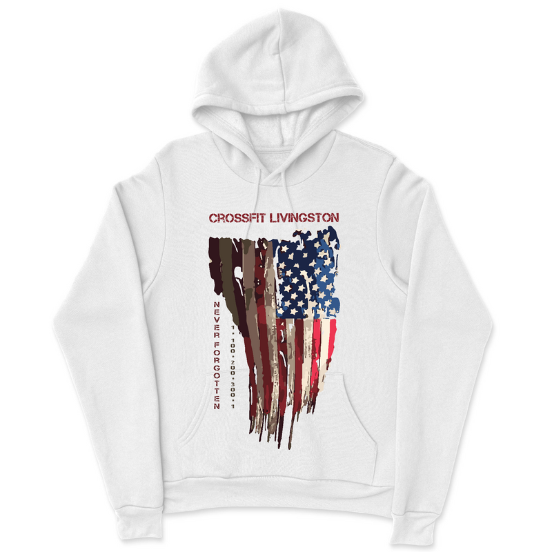 Mens 2X-Large WHITE Hoodie