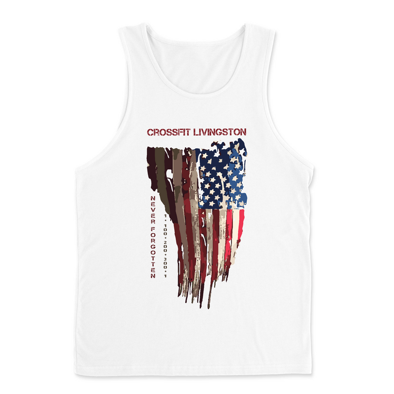 Mens 2X-Large WHITE Tank Top