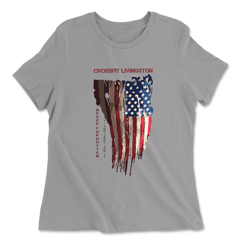 Womens 2X-Large SOLID_ATHLETIC_GREY Relaxed Jersey T-Shirt