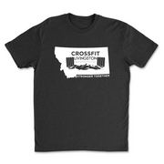 Mens 2X-Large BLACK T-Shirt