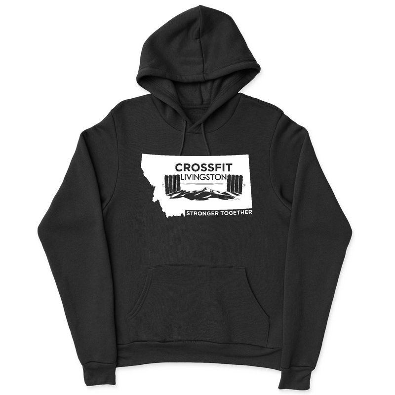 Mens 2X-Large BLACK Hoodie