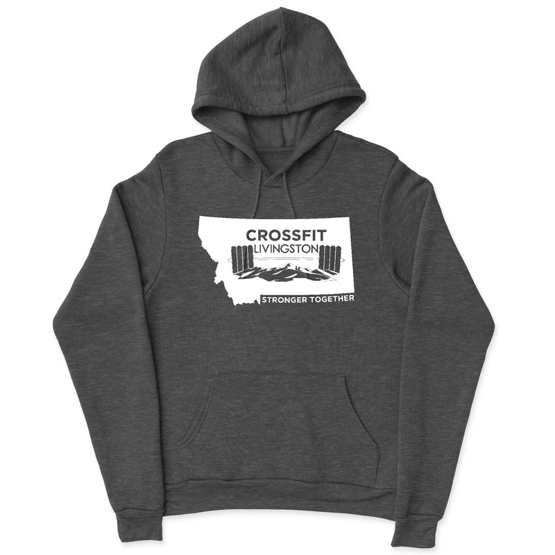 Mens 2X-Large CHARCOAL_HEATHER Hoodie