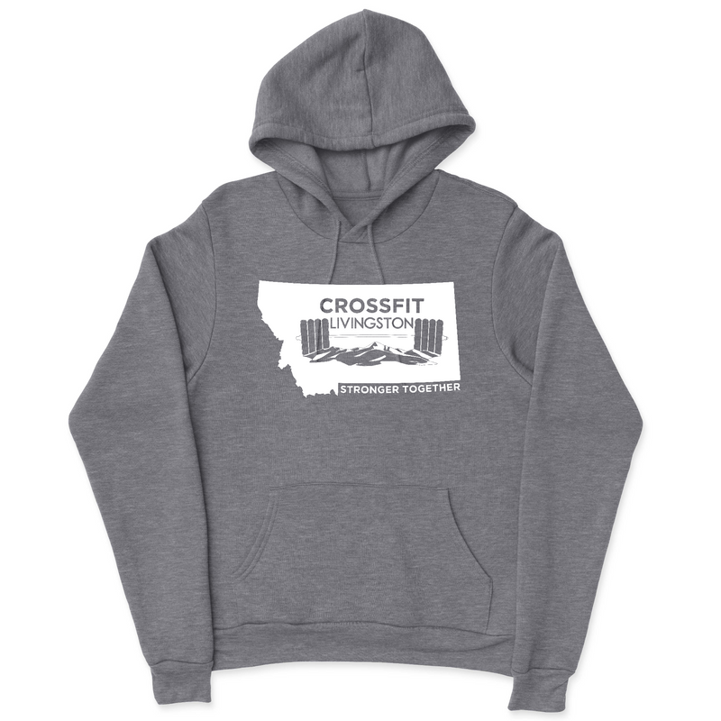 Mens 2X-Large GUNMETAL_HEATHER Hoodie