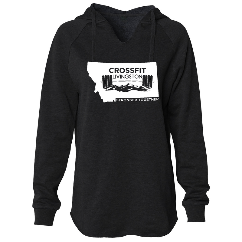 Womens 2X-Large BLACK Hoodie
