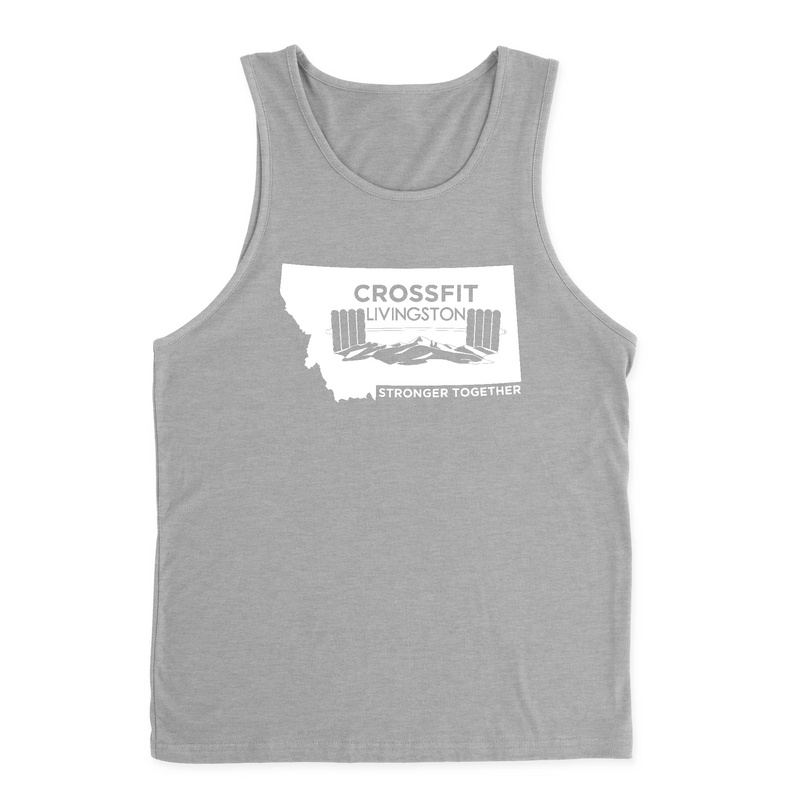 Mens 2X-Large HEATHER_GRAY Tank Top