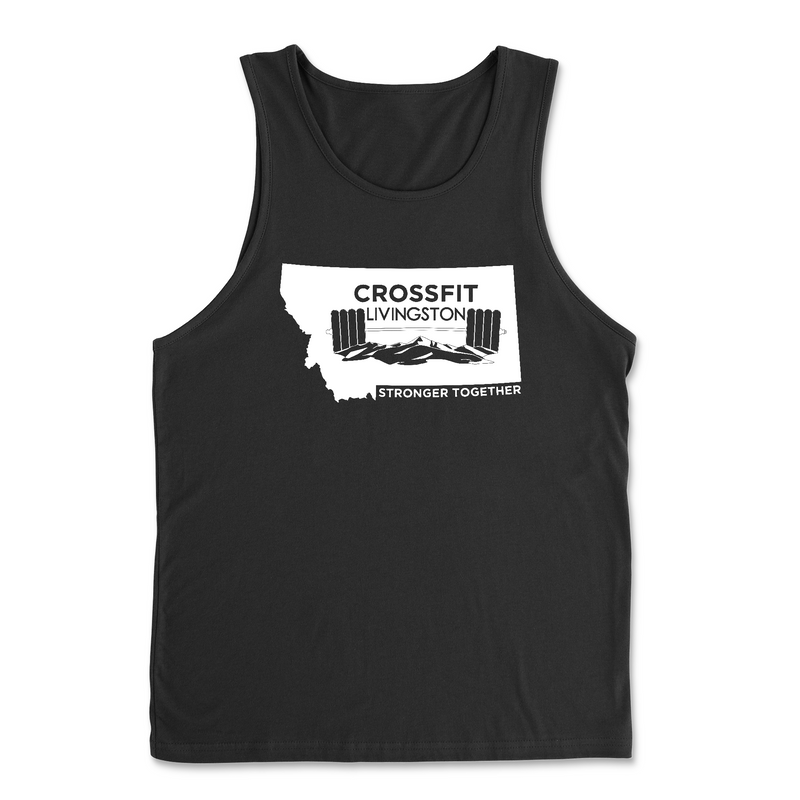 Mens 2X-Large BLACK Tank Top
