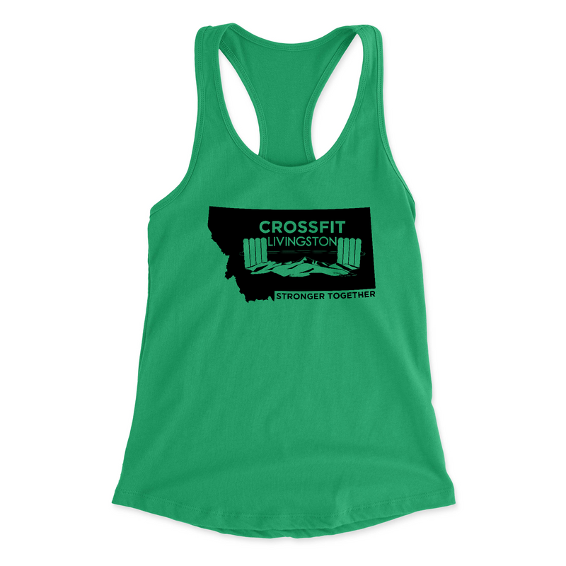 Womens 2X-Large KELLY_GREEN Tank Top