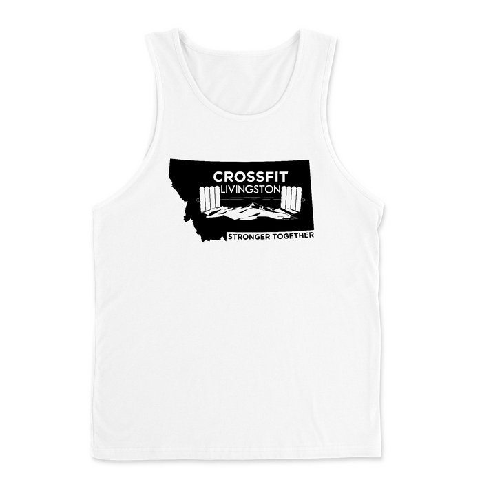 Mens 2X-Large WHITE Tank Top