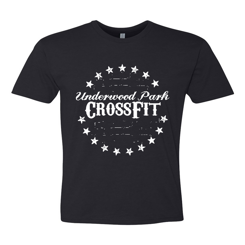 Mens 2X-Large BLACK T-Shirt