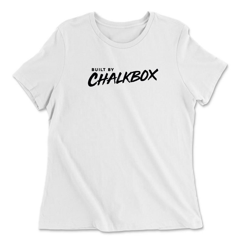 CrossFit Chalkbox Built By Chalkbox Womens - Relaxed Jersey T-Shirt