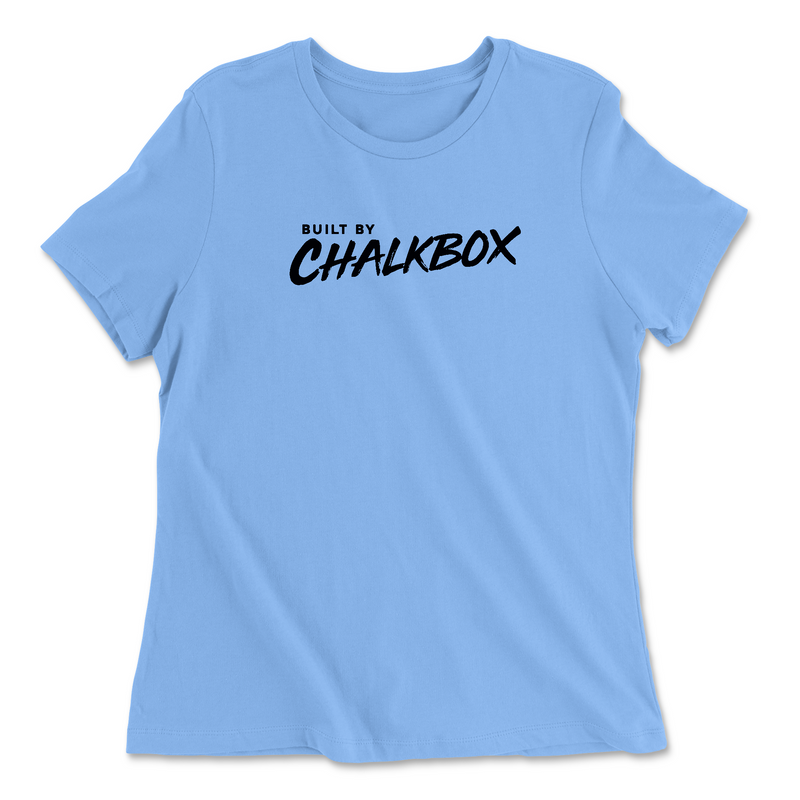 CrossFit Chalkbox Built By Chalkbox Womens - Relaxed Jersey T-Shirt
