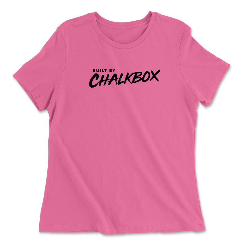 CrossFit Chalkbox Built By Chalkbox Womens - Relaxed Jersey T-Shirt