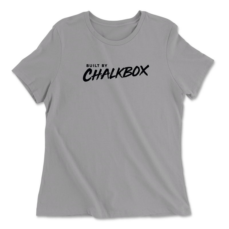 CrossFit Chalkbox Built By Chalkbox Womens - Relaxed Jersey T-Shirt
