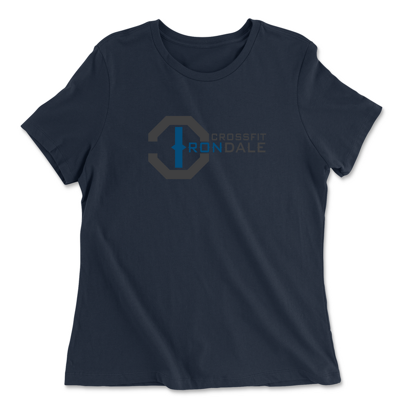 Womens 2X-Large NAVY Relaxed Jersey T-Shirt