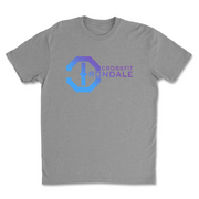 Mens 2X-Large DARK_HEATHER_GRAY T-Shirt