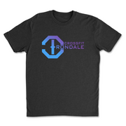 Mens 2X-Large BLACK T-Shirt