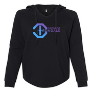 Womens 2X-Large BLACK Hoodie