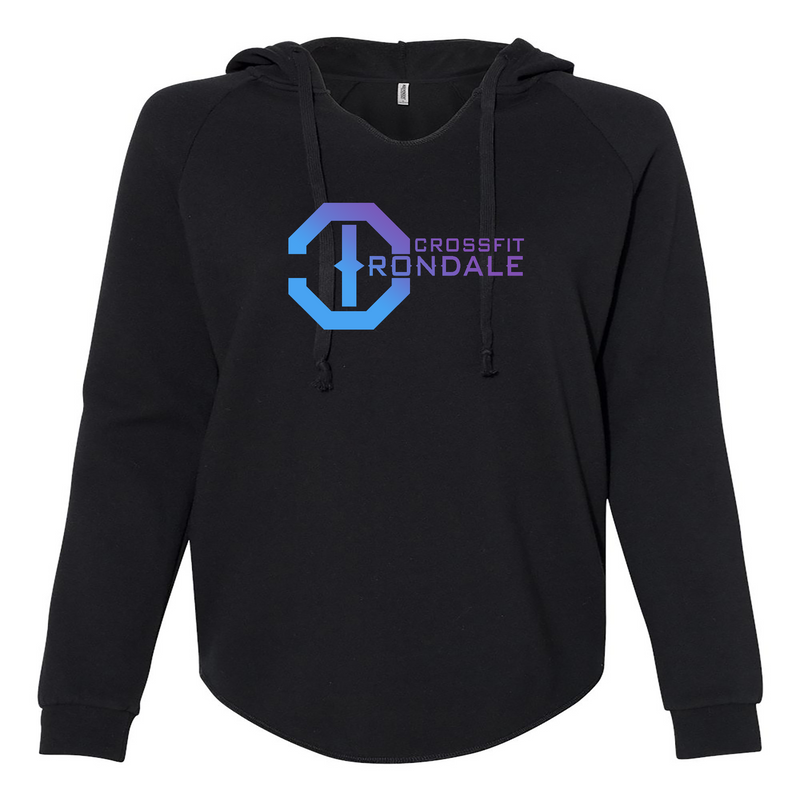 Womens 2X-Large BLACK Hoodie