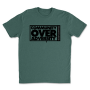 Mens 2X-Large HEATHER_FOREST_GREEN T-Shirt