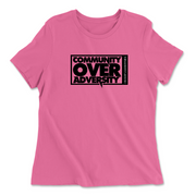 Womens 2X-Large CHARITY_PINK Relaxed Jersey T-Shirt
