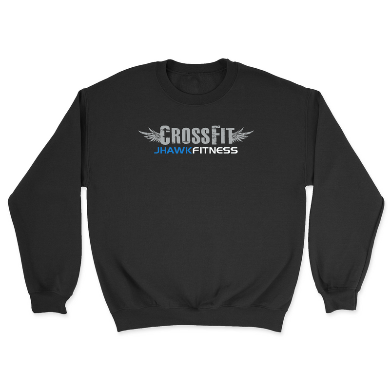 Mens 2X-Large BLACK Midweight Sweatshirt