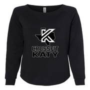 Womens 2X-Large BLACK CrewNeck