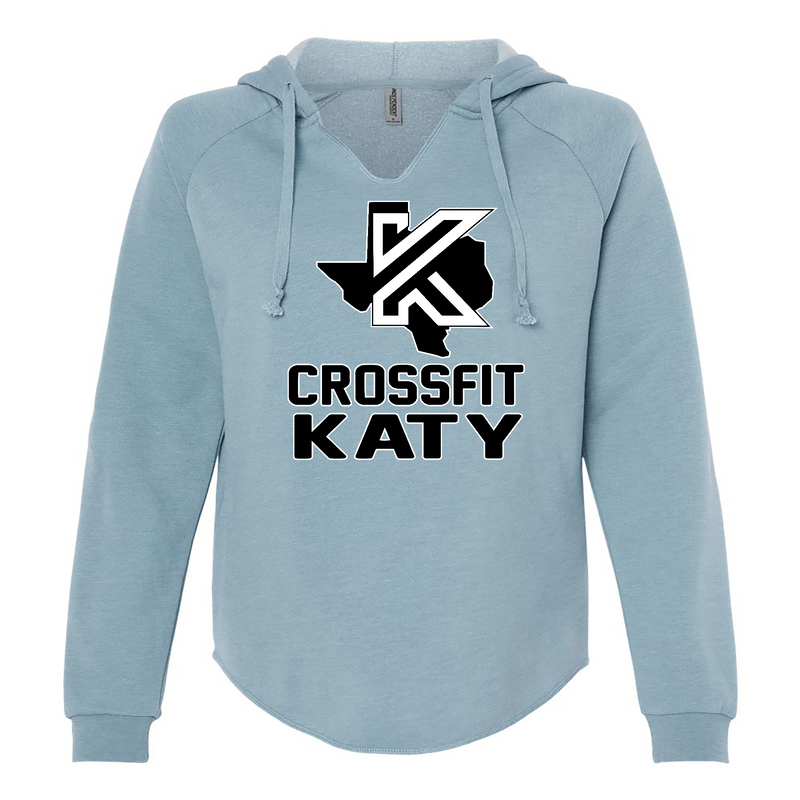 Womens 2X-Large MISTY_BLUE Hoodie