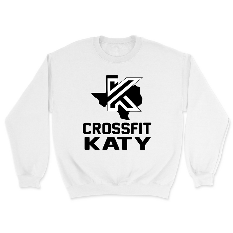 Mens 2X-Large WHITE Midweight Sweatshirt