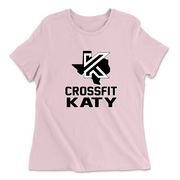 Womens 2X-Large PINK Relaxed Jersey T-Shirt