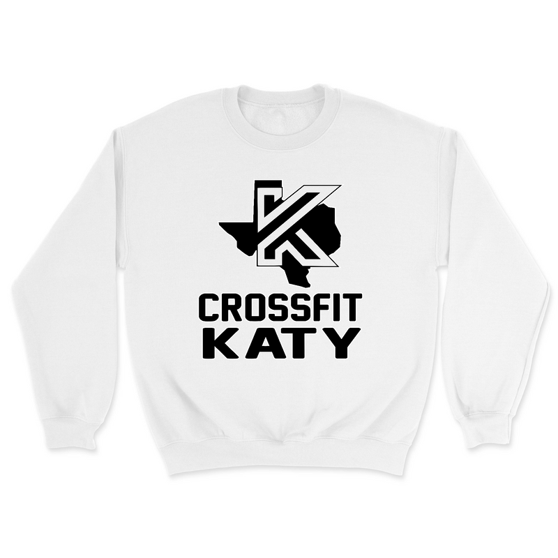 Mens 2X-Large WHITE Midweight Sweatshirt