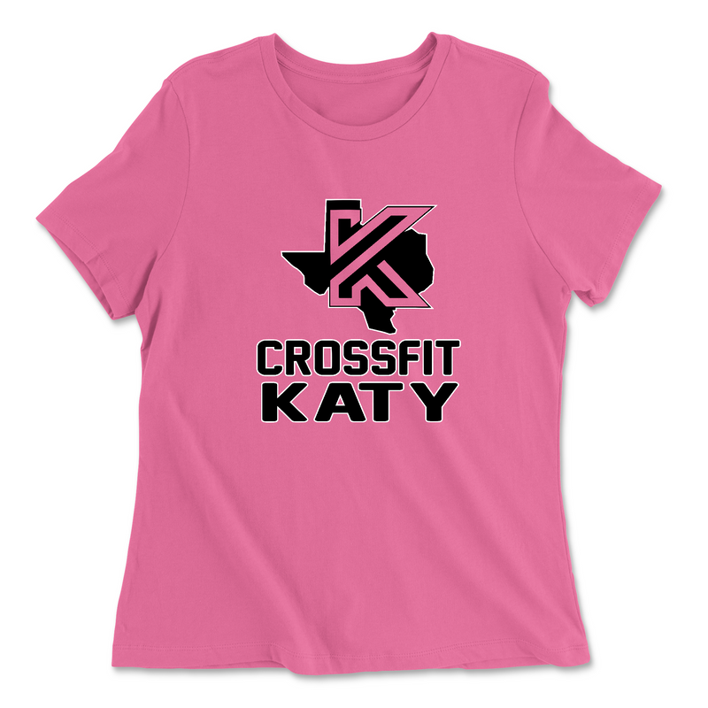 Womens 2X-Large CHARITY_PINK Relaxed Jersey T-Shirt